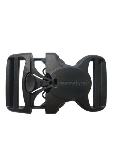 manduca® XT Hüftgurt-Steckschnalle, 50 mm, schwarz