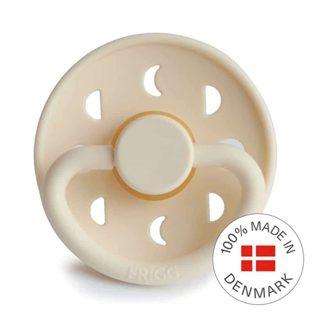 FRIGG Kirsch-Schnuller aus 100% Natur, Blush/Cream